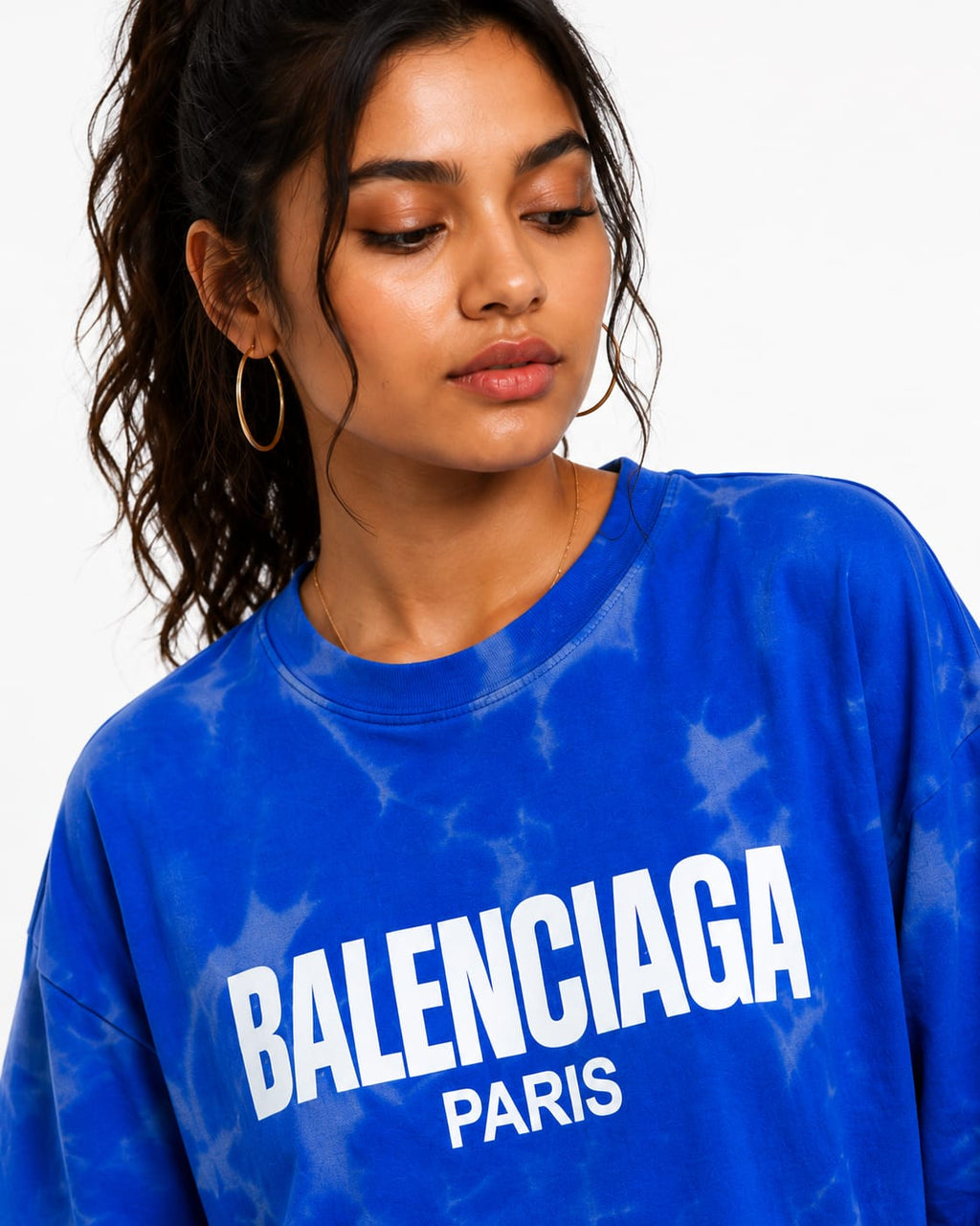 Oversized T-Shirt – Blue