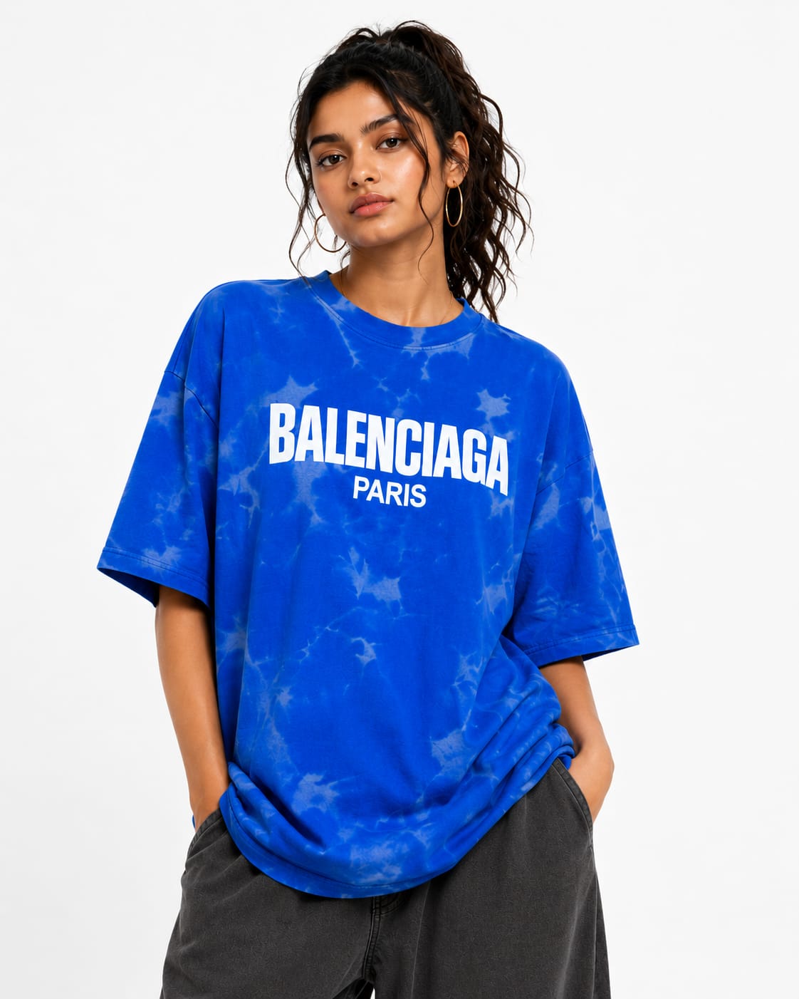 Oversized T-Shirt – Blue