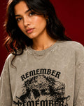 Faith Remember Oversized T-Shirt – Beige