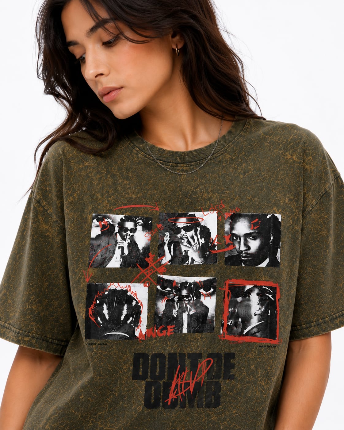 Urban Legacy Oversized T-Shirt – Olive