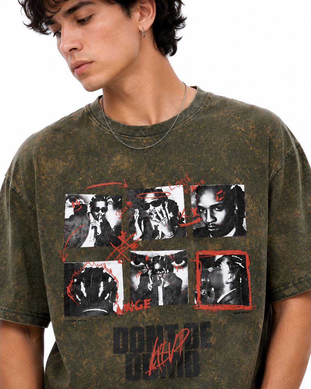 Urban Legacy Oversized T-Shirt – Olive
