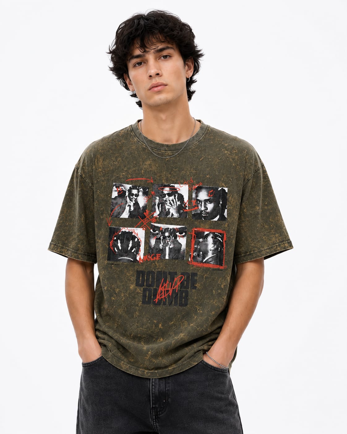 Urban Legacy Oversized T-Shirt – Olive