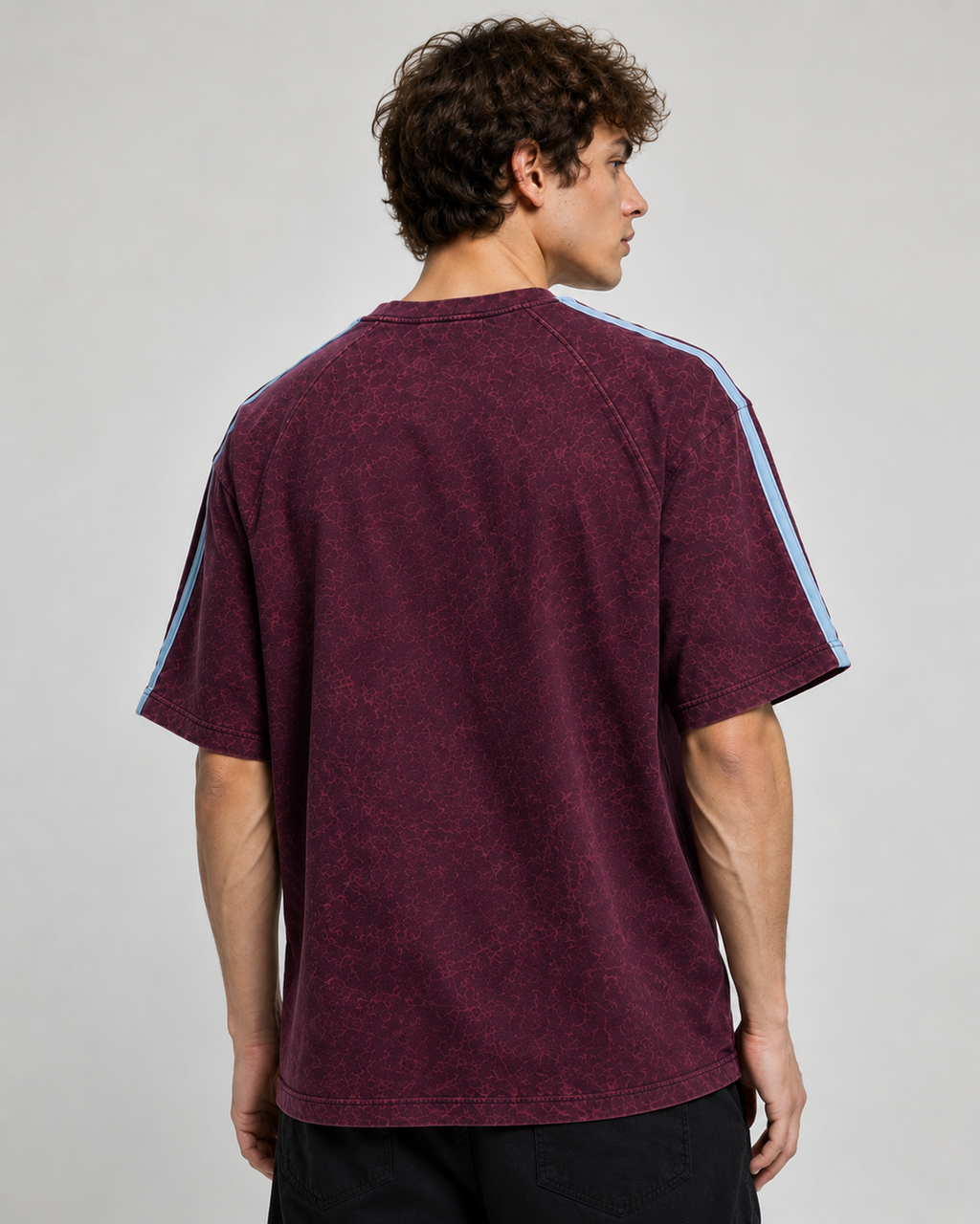 The Paris Maroon Oversized