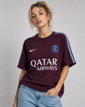 The Paris Maroon Oversized