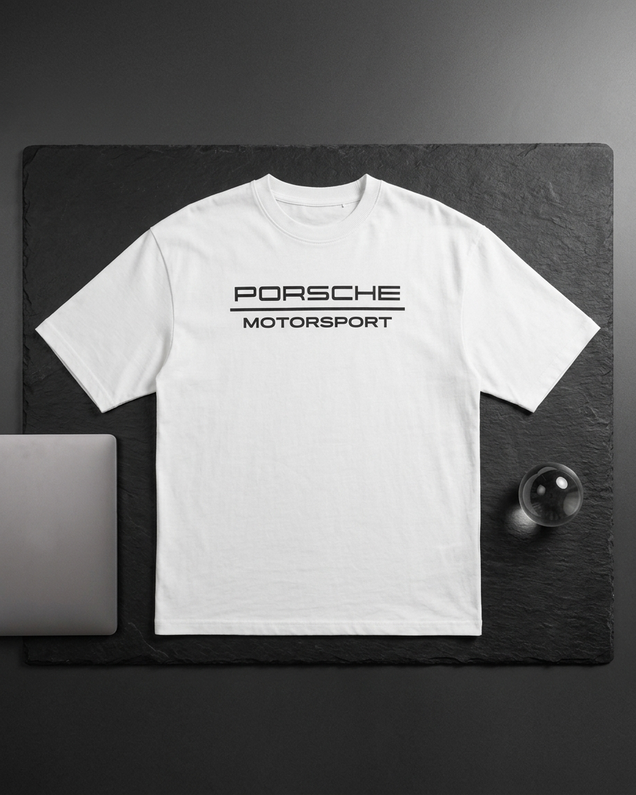 Porsche Motorsport Oversized T-Shirt – White